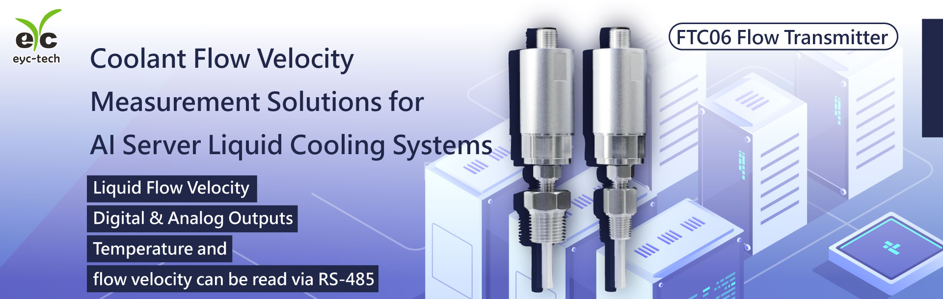 Coolant Flow Velocity Measurement Solutions for AI Server Liquid Cooling Systems