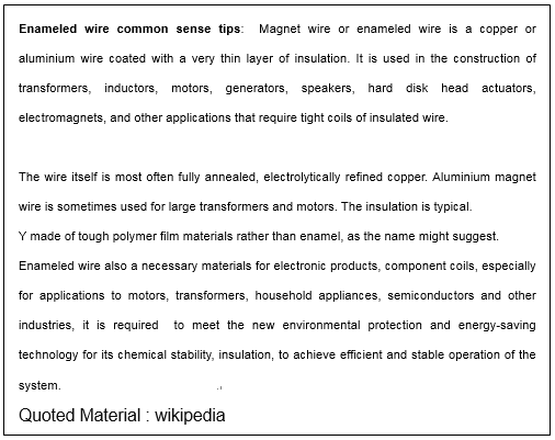 eyc-manufacturing process