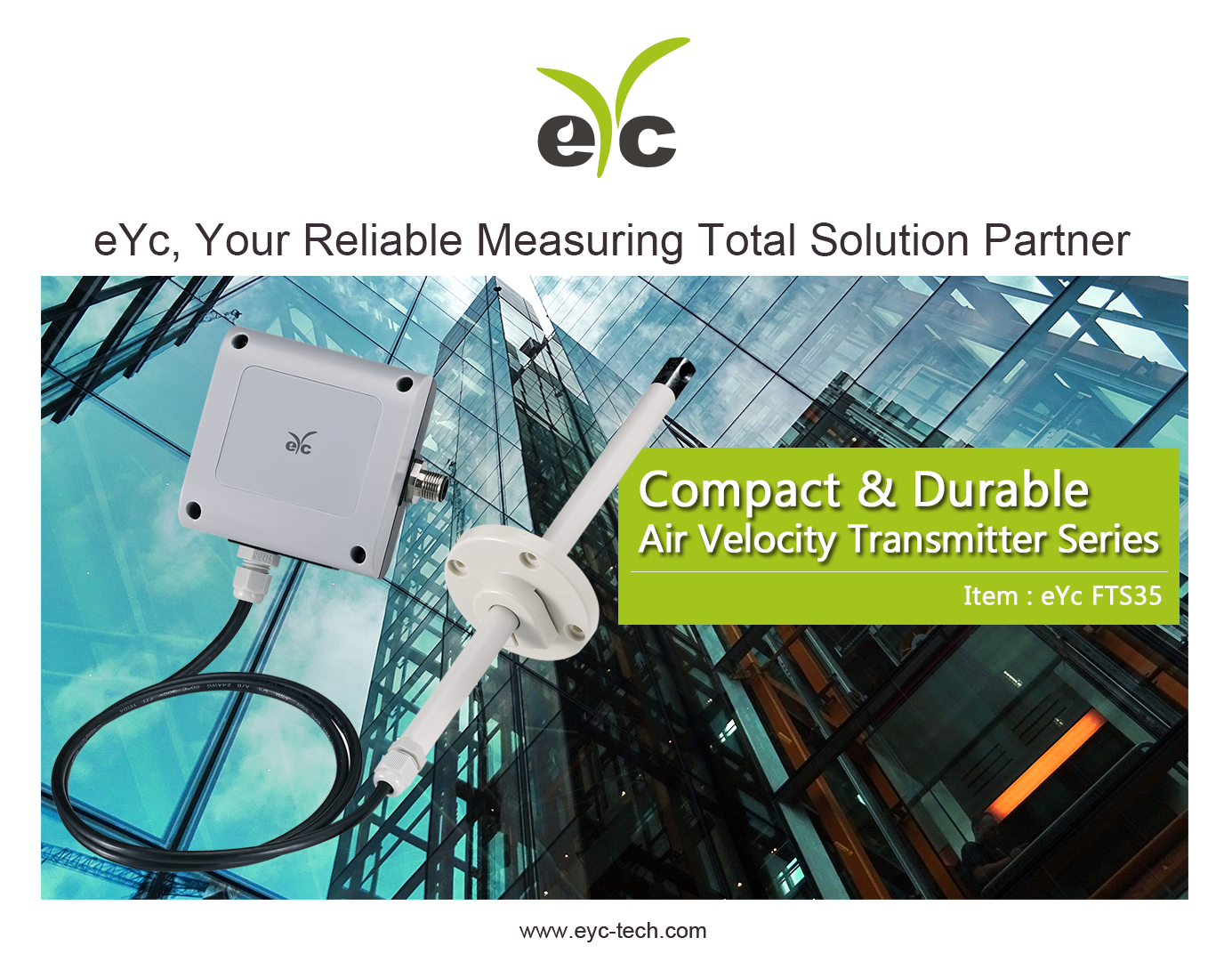 eyc-tech Roof Ventilation System for Smart Building-Temperature and Air Velocity Monitoring & Data Logging Service-1