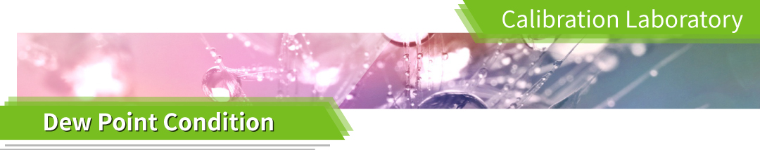 Dew Point Calibration Condition Dew Point Calibration Condition