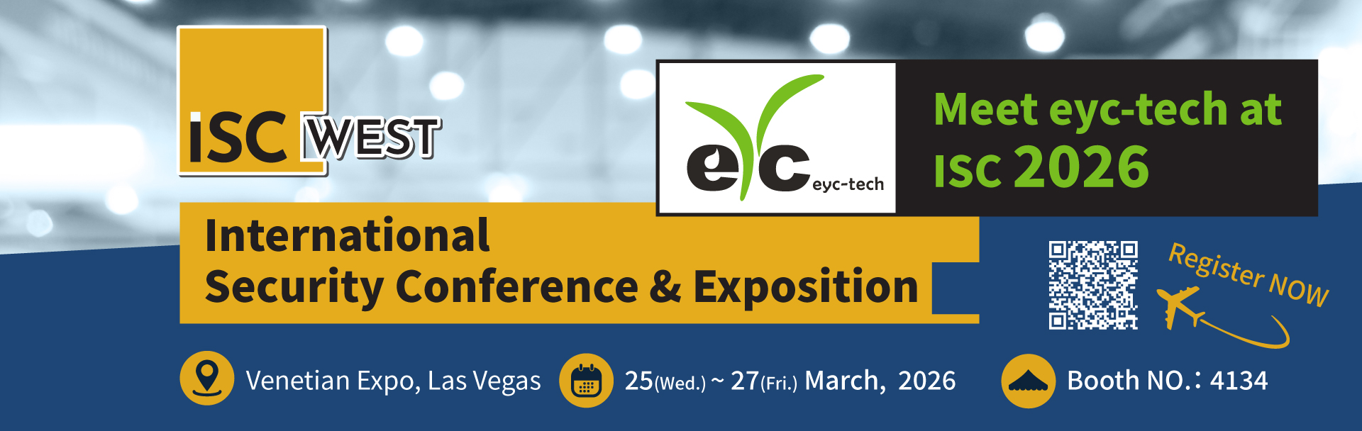 Warm Invitation|eyc-tech to Exhibit at ISC West 2026 Warm Invitation|eyc-tech to Exhibit at ISC West 2026