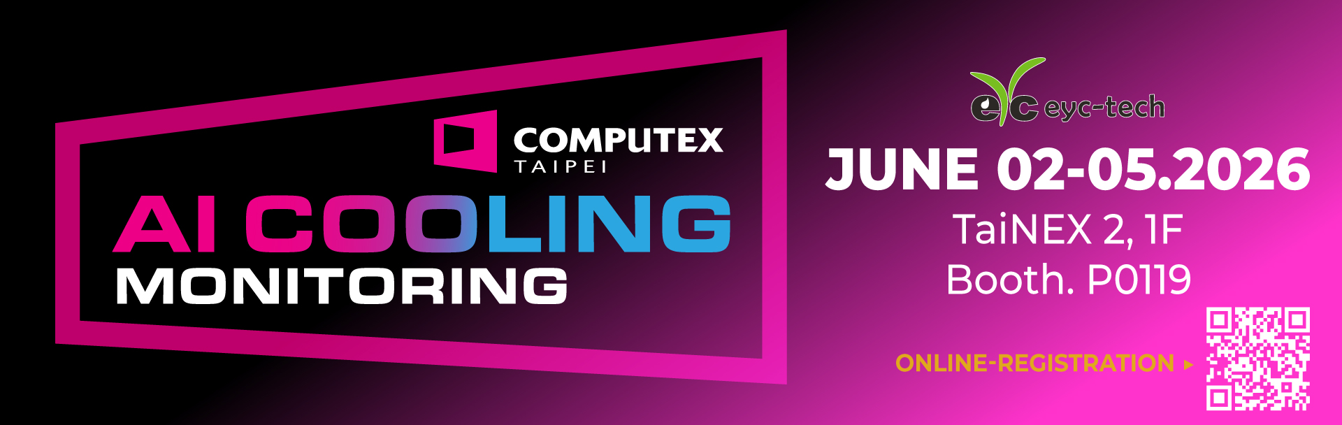 Warm Invitation｜eyc-tech to Exhibit at COMPUTEX 2026