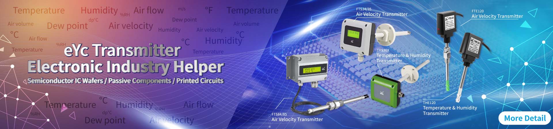 eyc-tech transmitter, Excellent quality – Great support for semiconductor factory and wafer production