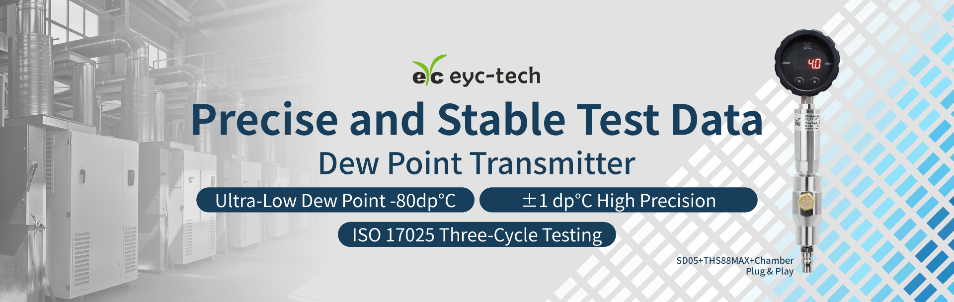 Precise and Stable Test Data | Dew Point Transmitter